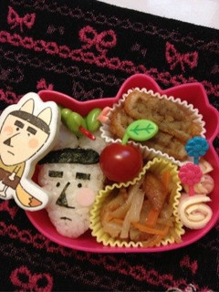 園児弁当(キャラ弁)花かっぱキャラ。-レシピのメイン写真
