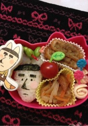 園児弁当(キャラ弁)花かっぱキャラ。-レシピのメイン写真