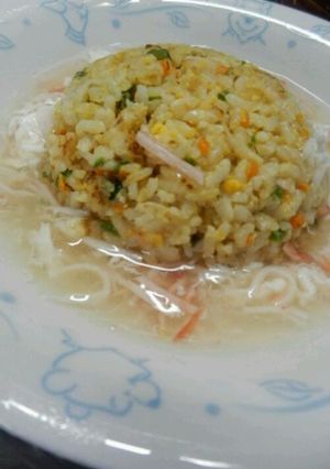 カニカマdeあんかけチャーハン☆-レシピのメイン写真