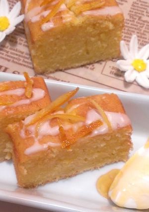 家族のための週末のレモンオレンジケーキ-レシピのメイン写真