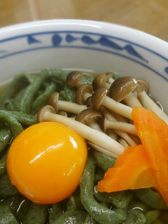簡単☆手打ち☆よもぎうどん♪-レシピのメイン写真