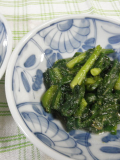 行者にんにくのゴマ酢味噌和え-レシピのメイン写真