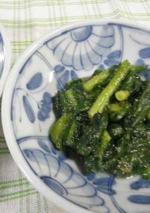 行者にんにくのゴマ酢味噌和え-レシピのメイン写真