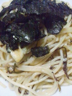 ふのりの塩糀パスタ-レシピのメイン写真