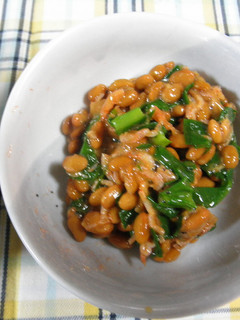 行者にんにくの納豆あえ-レシピのメイン写真