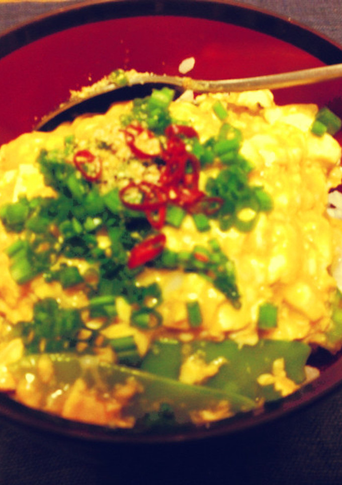 レンジで作るとろふわたまご丼-レシピのメイン写真