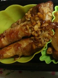 えのきの肉巻で簡単お弁当おかず☆☆節約?-レシピのメイン写真