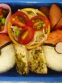 キャラ弁♪ポケモンモンスターボール弁当-レシピのメイン写真