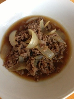 牛丼-レシピのメイン写真