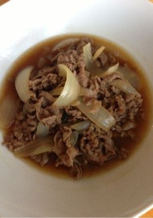 牛丼-レシピのメイン写真