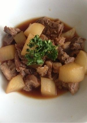 牛すじの煮込み-レシピのメイン写真