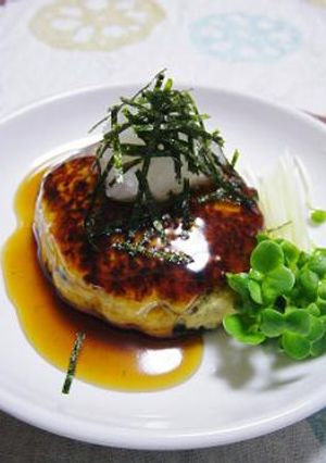 ヘルシー豆腐ハンバーグ-レシピのメイン写真