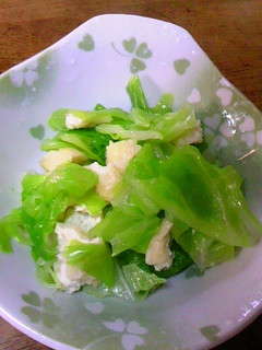 爽やか一品キャベツのおひたし-レシピのメイン写真