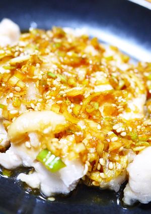 鶏むね肉が柔らか～い！レンジde油淋鶏-レシピのメイン写真