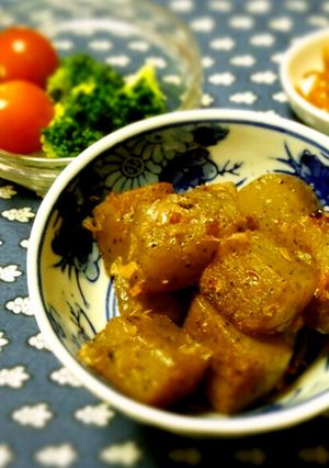こんにゃくの 土佐煮-レシピのメイン写真