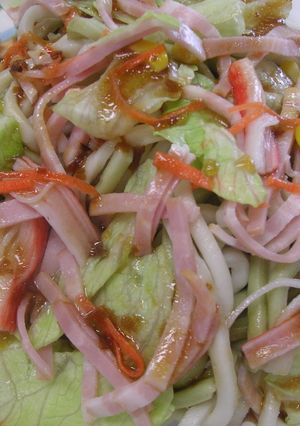 めっけもん♪野菜たっぷり米粉さらうどん-レシピのメイン写真
