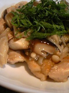 鶏ときのこの照り煮-レシピのメイン写真
