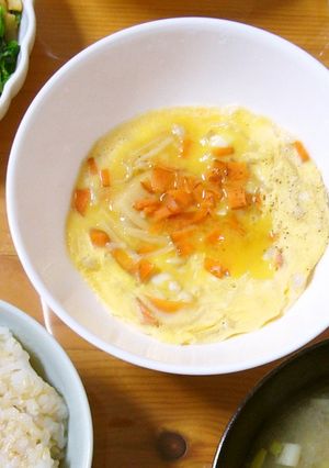 ノンオイルなのにバター風味♪卵のココット-レシピのメイン写真