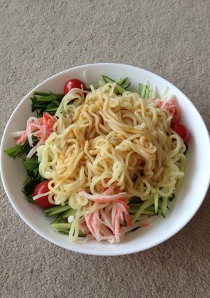 食べやすい冷やし中華♪の盛り付け方-レシピのメイン写真