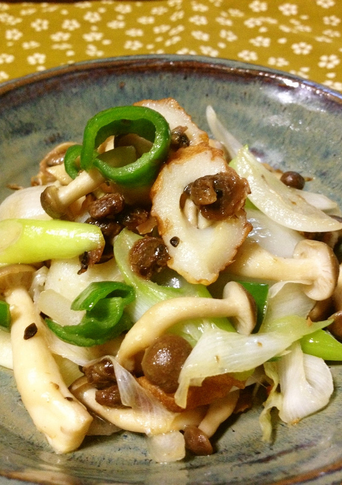シジミの佃煮で炒め和え-レシピのメイン写真