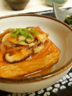 *簡単*厚揚げの野菜餡かけ*-レシピのメイン写真