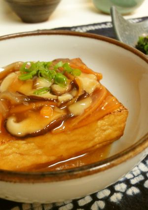 ＊簡単＊厚揚げの野菜餡かけ＊-レシピのメイン写真