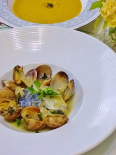 あさりと白身魚のワイン蒸し-レシピのメイン写真