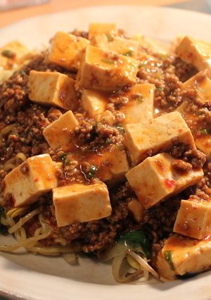 もやしとニラたっぷりの麻婆焼きそば-レシピのメイン写真