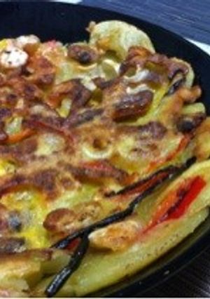 韓国料理 みんな大好き〜！海鮮チヂミ-レシピのメイン写真