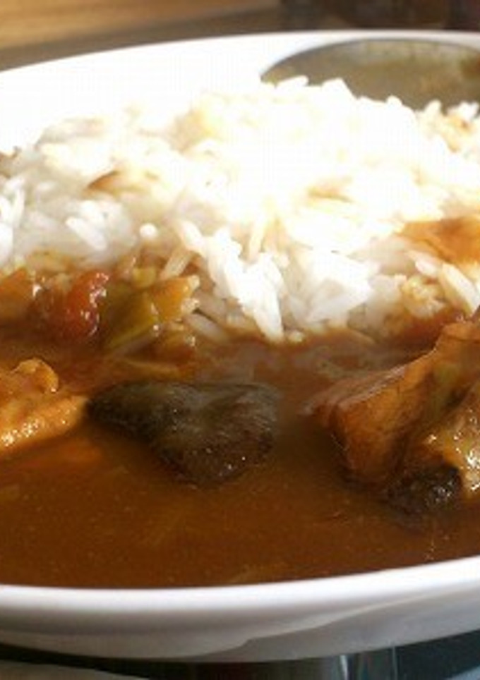 鶏もも肉と椎茸の純和風カレーライス-レシピのメイン写真