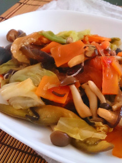 ✽春雨野菜と塩昆布のピリっと炒め✽-レシピのメイン写真
