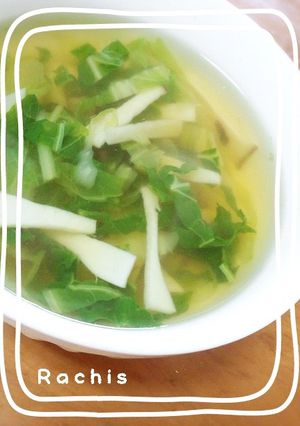 エリンギと白菜のスープ♪-レシピのメイン写真