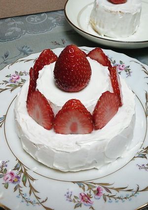 1歳の誕生日ケーキ-レシピのメイン写真