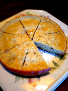 簡単、炊飯器でブルーベリーのチーズケーキ-レシピのメイン写真