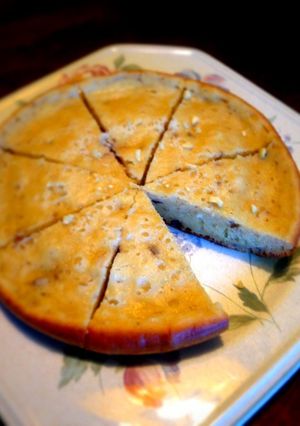簡単、炊飯器でブルーベリーのチーズケーキ-レシピのメイン写真