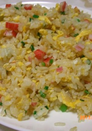 カニ風味チャーハン~♪-レシピのメイン写真