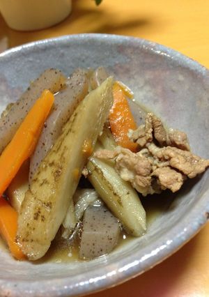 ☆次男が喜ぶ☆ごぼう煮-レシピのメイン写真