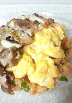 チキンオムライス-レシピのメイン写真