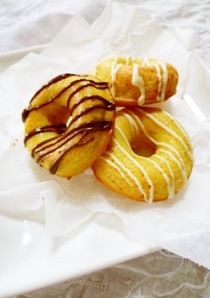 さわやか焼きドーナツ❀レモン＆オレンジ❀-レシピのメイン写真