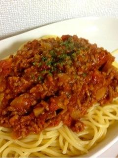 簡単おいしい☆ミートソースパスタ-レシピのメイン写真