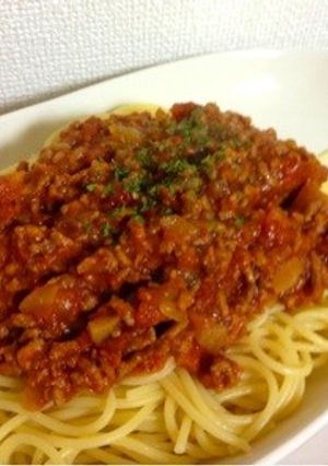 簡単おいしい☆ミートソースパスタ-レシピのメイン写真