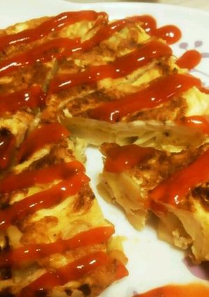 キャベツとポテトのスパニッシュオムレツ-レシピのメイン写真