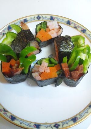 野菜のり巻き-レシピのメイン写真