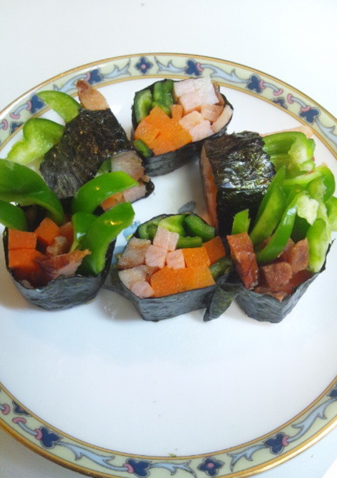 野菜のり巻き-レシピのメイン写真
