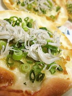 餃子の皮de和風ピザ-レシピのメイン写真
