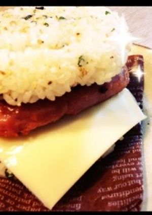 スパムdeライスバーガー-レシピのメイン写真