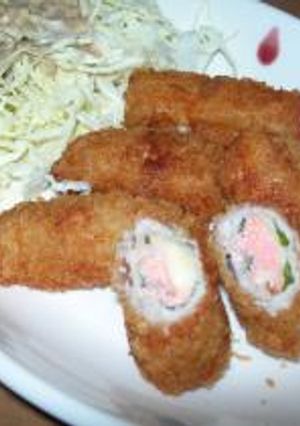 タラコ入り！豚肉のチーズ巻-レシピのメイン写真