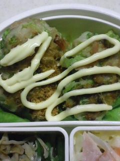キャベツと豚肉でお好み焼き風のつくね-レシピのメイン写真