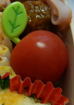 お弁当に♪可愛いりんごのトマト-レシピのメイン写真