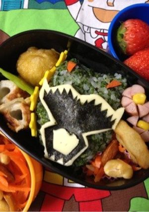 キャラ弁☆キョウリュウグリーン-レシピのメイン写真